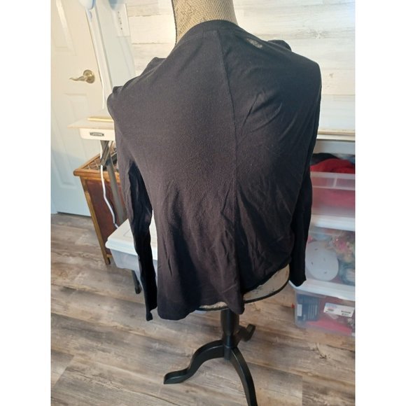 Women's Black Gap‎ Cardigan Size Medium - Picture 15 of 16